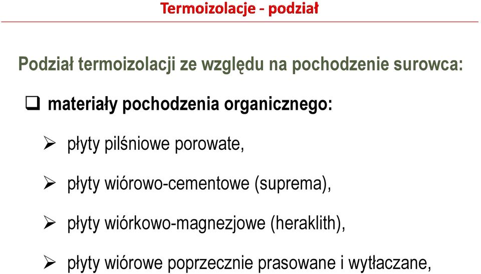 porowate, płyty wiórowo-cementowe (suprema), płyty