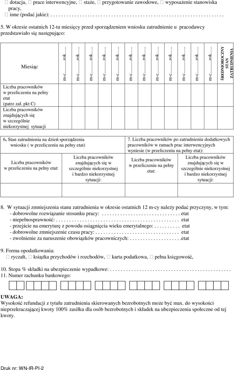 pkt C) znajdujących się w szczególnie niekorzystnej sytuacji 6.