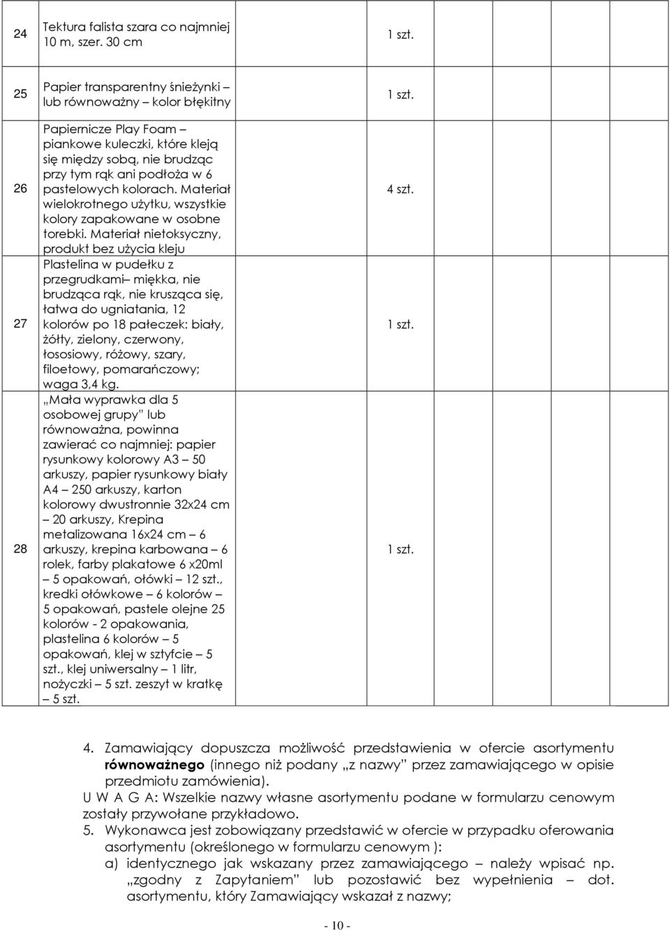 pastelowych kolorach. Materiał wielokrotnego użytku, wszystkie kolory zapakowane w osobne torebki.