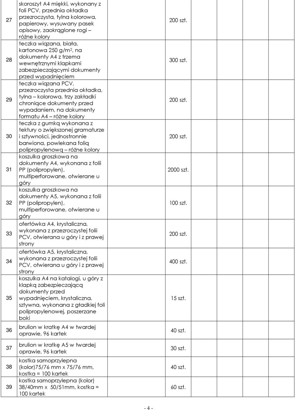 kolorowa, trzy zakładki chroniące dokumenty przed wypadaniem, na dokumenty formatu A4 różne kolory teczka z gumką wykonana z tektury o zwiększonej gramaturze i sztywności, jednostronnie barwiona,