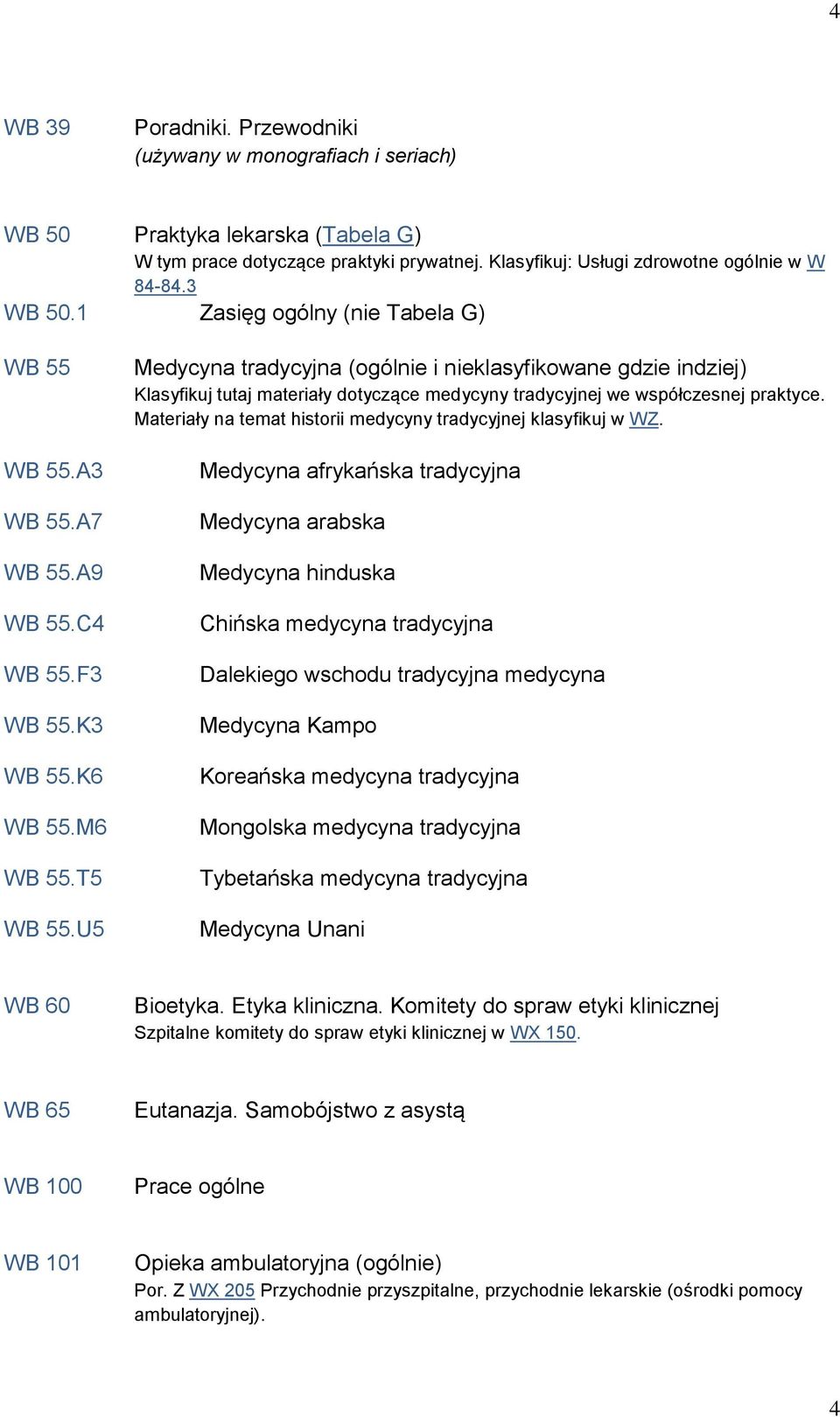 U5 Medycyna tradycyjna (ogólnie i nieklasyfikowane gdzie indziej) Klasyfikuj tutaj materiały dotyczące medycyny tradycyjnej we współczesnej praktyce.