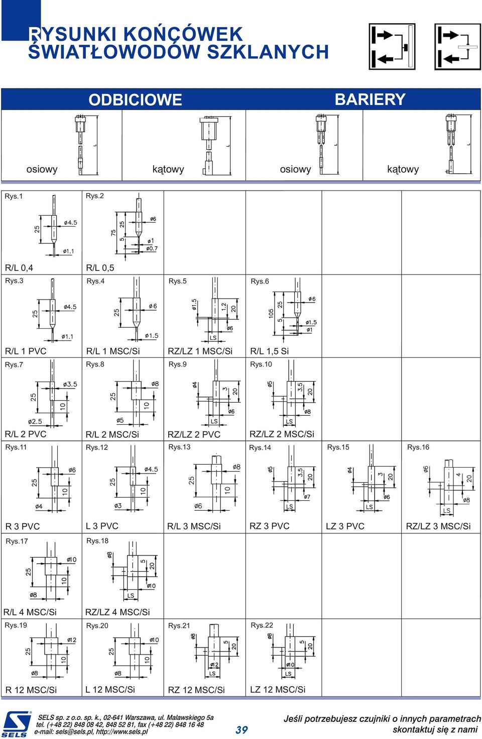 R/L 2 R/L 2 MSC/ RZ/LZ 2 RZ/LZ 2 MSC/ Rys. Rys.2 Rys. Rys. Rys. Rys.6 R L R/L MSC/ RZ LZ RZ/LZ MSC/ Rys.