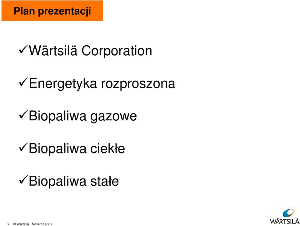 rozproszona Biopaliwa gazowe