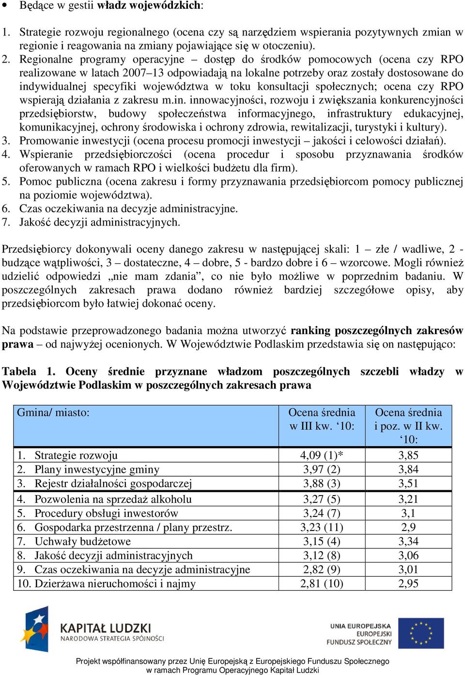 w toku konsultacji społecznych; ocena czy RPO wspierają działania z zakresu m.in.