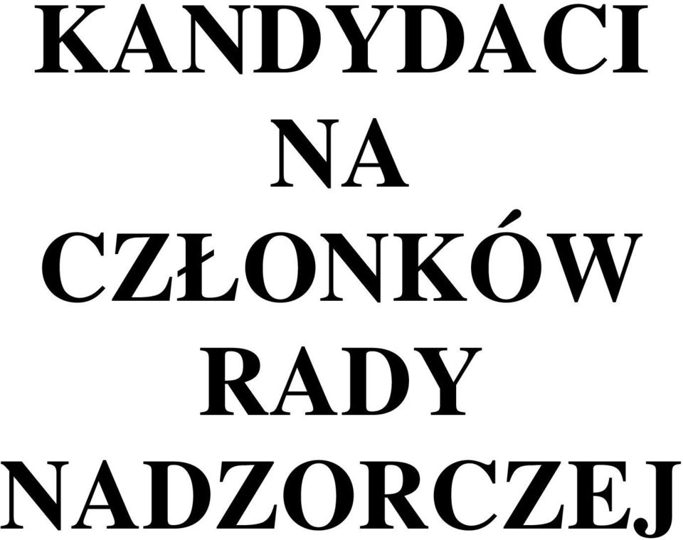 CZŁONKÓW