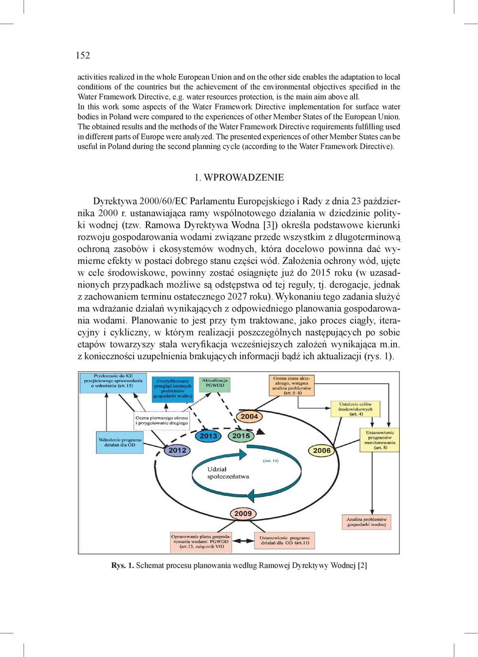 In this work some aspects of the Water Framework Directive implementation for surface water bodies in Poland were compared to the experiences of other Member States of the European Union.