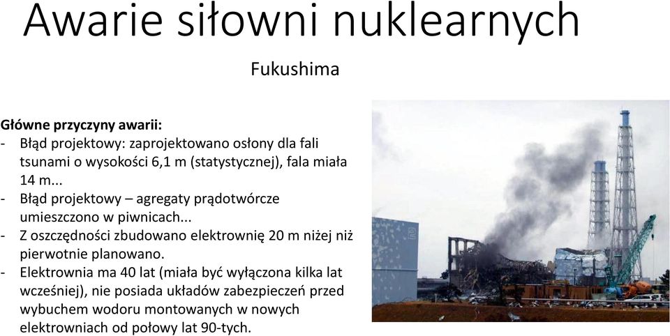 .. - Z oszczędności zbudowano elektrownię 20 m niżej niż pierwotnie planowano.