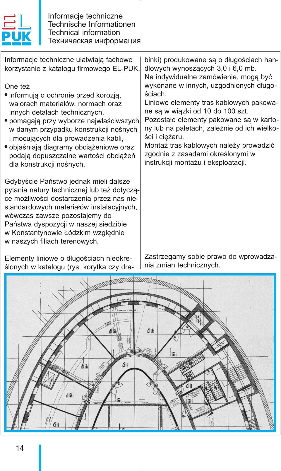 kabli, objaśiają diagramy obciążeiowe oraz podają dopuszczale wartości obciążeń dla kostrukcji ośych. Elemety liiowe o długościach ieokreśloych w katalogu (rys.