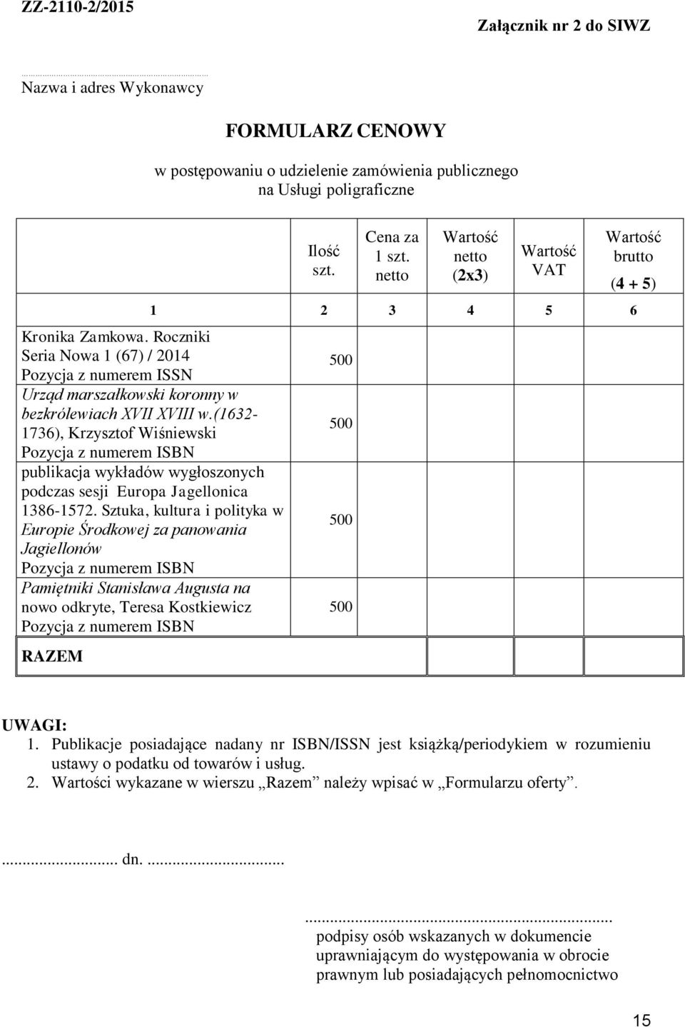 Roczniki Seria Nowa 1 (67) / 2014 Pozycja z numerem ISSN Urząd marszałkowski koronny w bezkrólewiach XVII XVIII w.