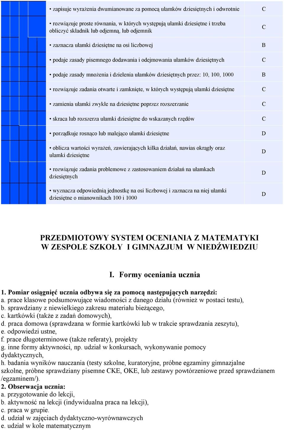 rozwiązuje zadania otwarte i zamknięte, w których występują ułamki dziesiętne zamienia ułamki zwykłe na dziesiętne poprzez rozszerzanie skraca lub rozszerza ułamki dziesiętne do wskazanych rzędów