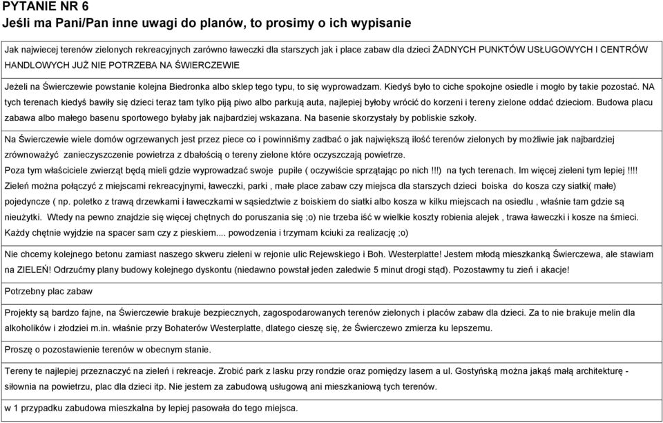 Kiedyś było to ciche spokojne osiedle i mogło by takie pozostać.