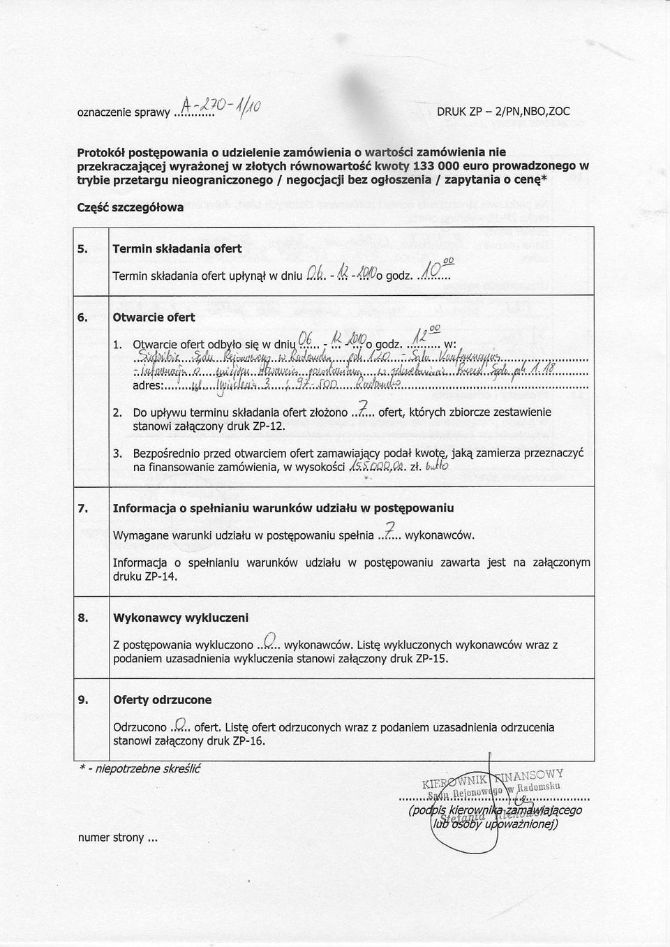 glszenia / zapyania enq* Cze66 szzeg6lwa Termin skladania fer Termin skladania fer up.lynl w dniu 6. Owarie fer 1 adres:,...i...ri,.,,iyuilr.,,j,.,,n..?.i,..l?...r',r,'ar'rp...,..,.,...,.,..,.,,.,..,.,:.