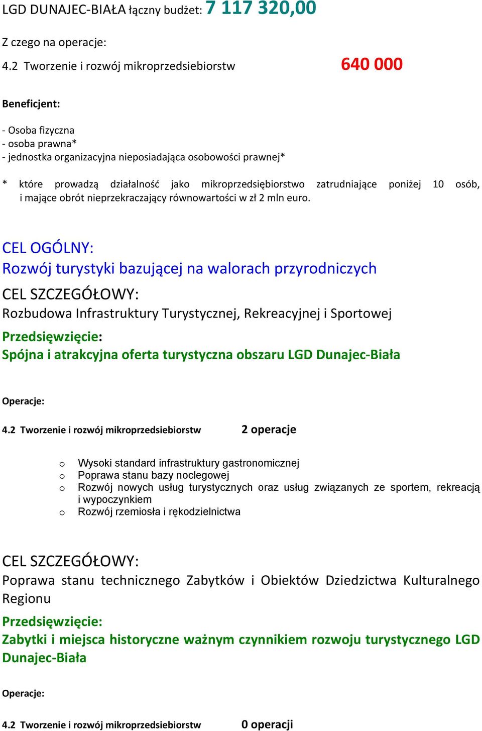 zatrudniające pniżej 10 sób, i mające brót nieprzekraczający równwartści w zł 2 mln eur.