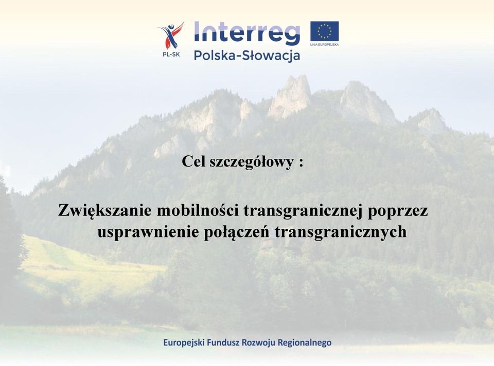 transgranicznej poprzez