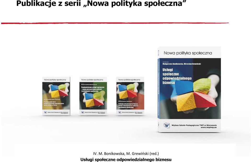 ) Środowiskowe Polityka PrzeobraŜenia aktywizacji usługi sfery Usługi w społeczne Polsce.