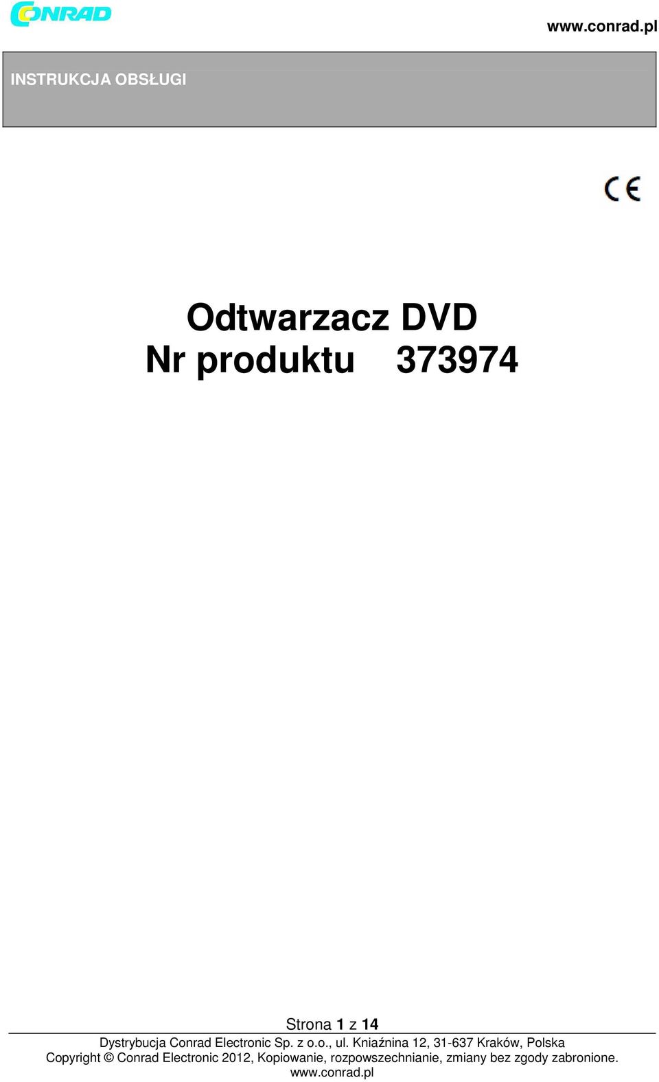 Odtwarzacz DVD