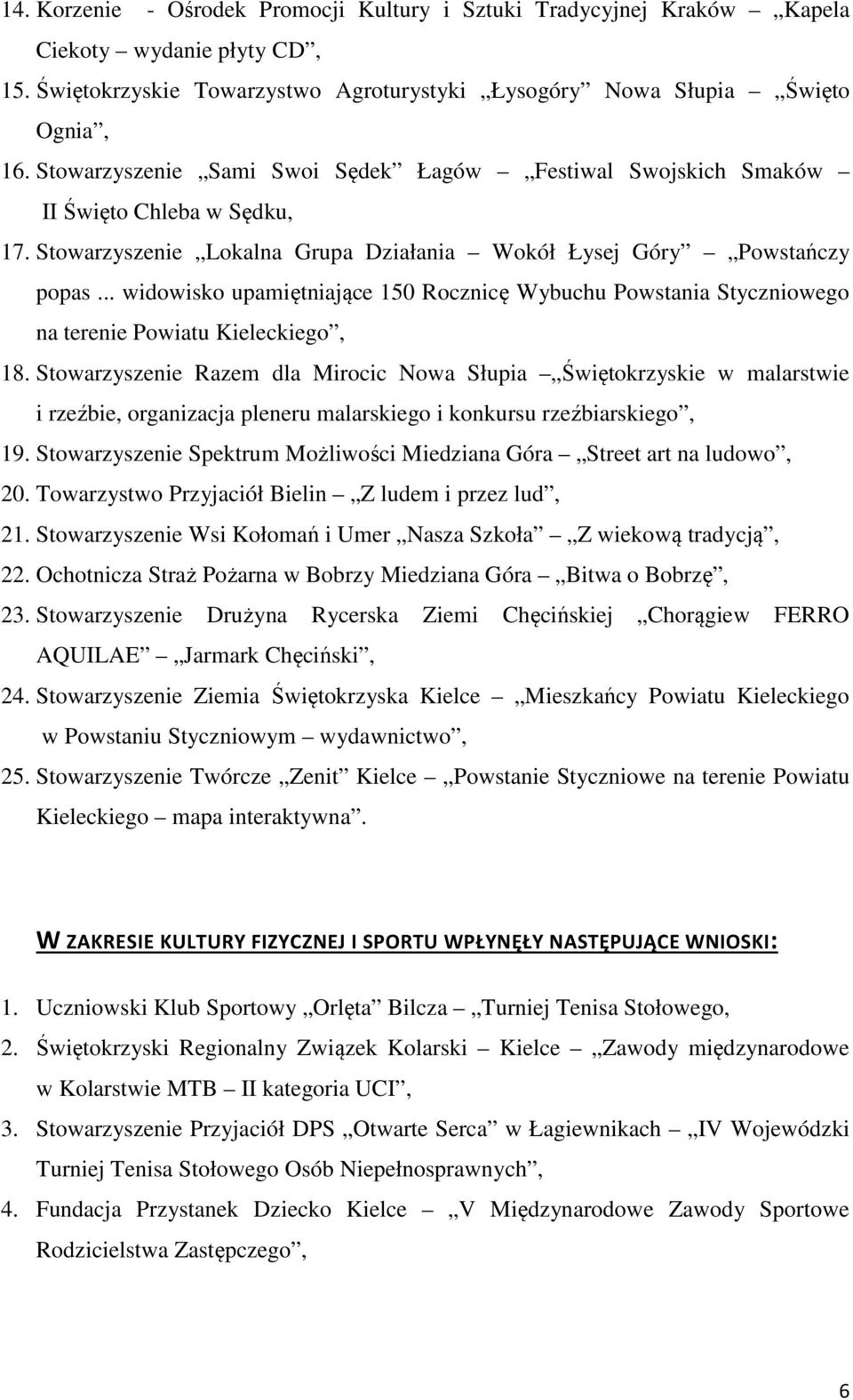 .. widowisko upamiętniające 150 Rocznicę Wybuchu Powstania Styczniowego na terenie Powiatu Kieleckiego, 18.