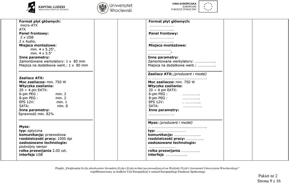 82% Mysz: typ: optyczna komunikacja: przewodowa rozdzielczość pracy: 1000 dpi zastosowane technologie: podwójny sensor rolka przewijania 2.00 szt. interfejs USB Format płyt głównych:.... Panel frontowy:.