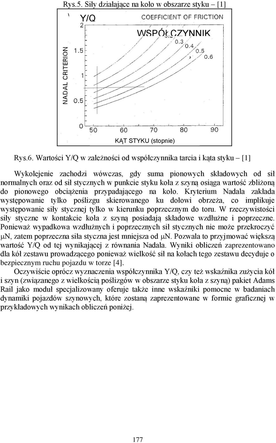 osiąga wartość zbliżoną do pionowego obciążenia przypadającego na koło.