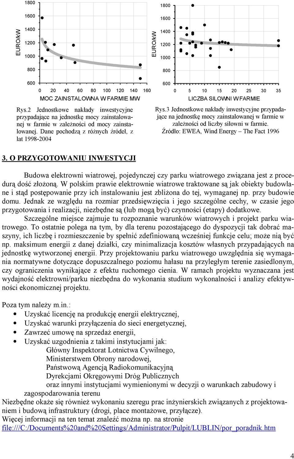 . Dane pochodzą z różnych źródeł, z lat 1998-2004 0 5 10 15 20 25 30 35 LICZBA SILOWNI W FARMIE Rys.