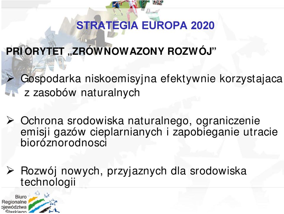 srodowiska naturalnego, ograniczenie emisji gazów cieplarnianych i