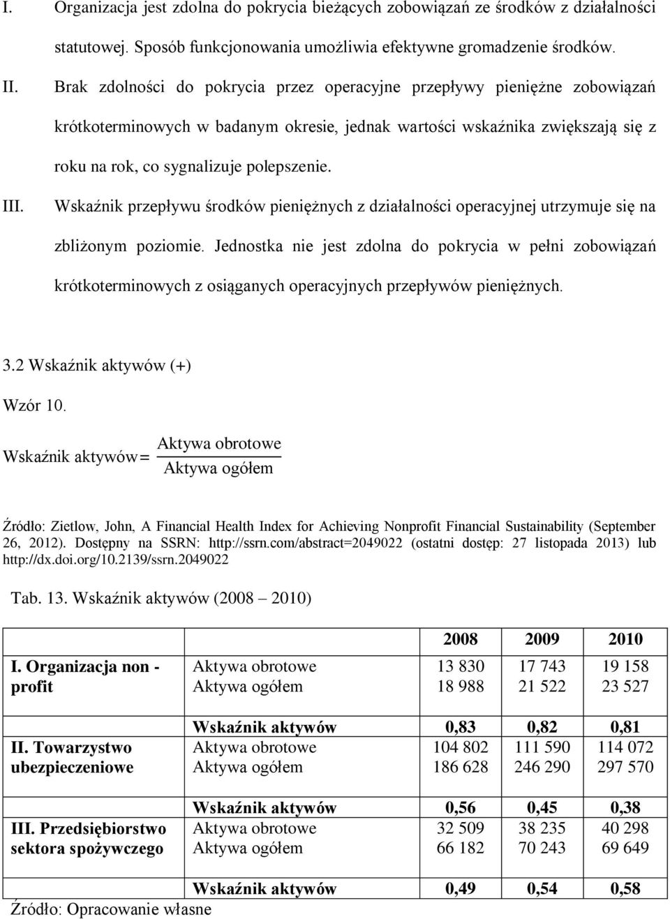 Wskaźnik przepływu środków pieniężnych z działalności operacyjnej utrzymuje się na zbliżonym poziomie.