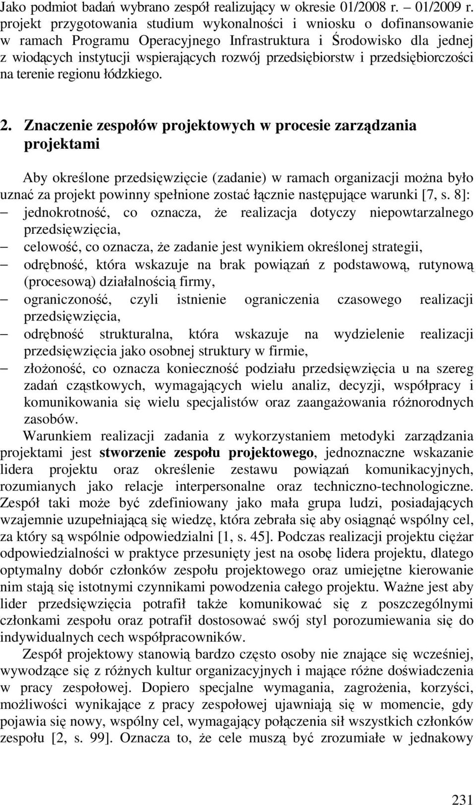 przedsibiorczoci na terenie regionu łódzkiego. 2.