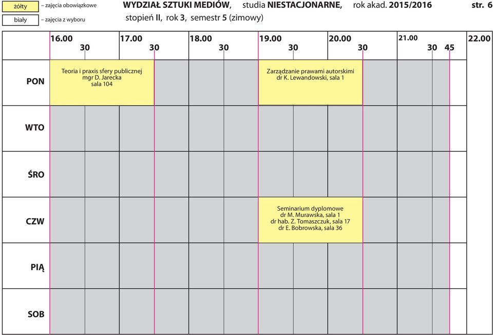 Jarecka sala 104 Zarządzanie prawami autorskimi dr K.