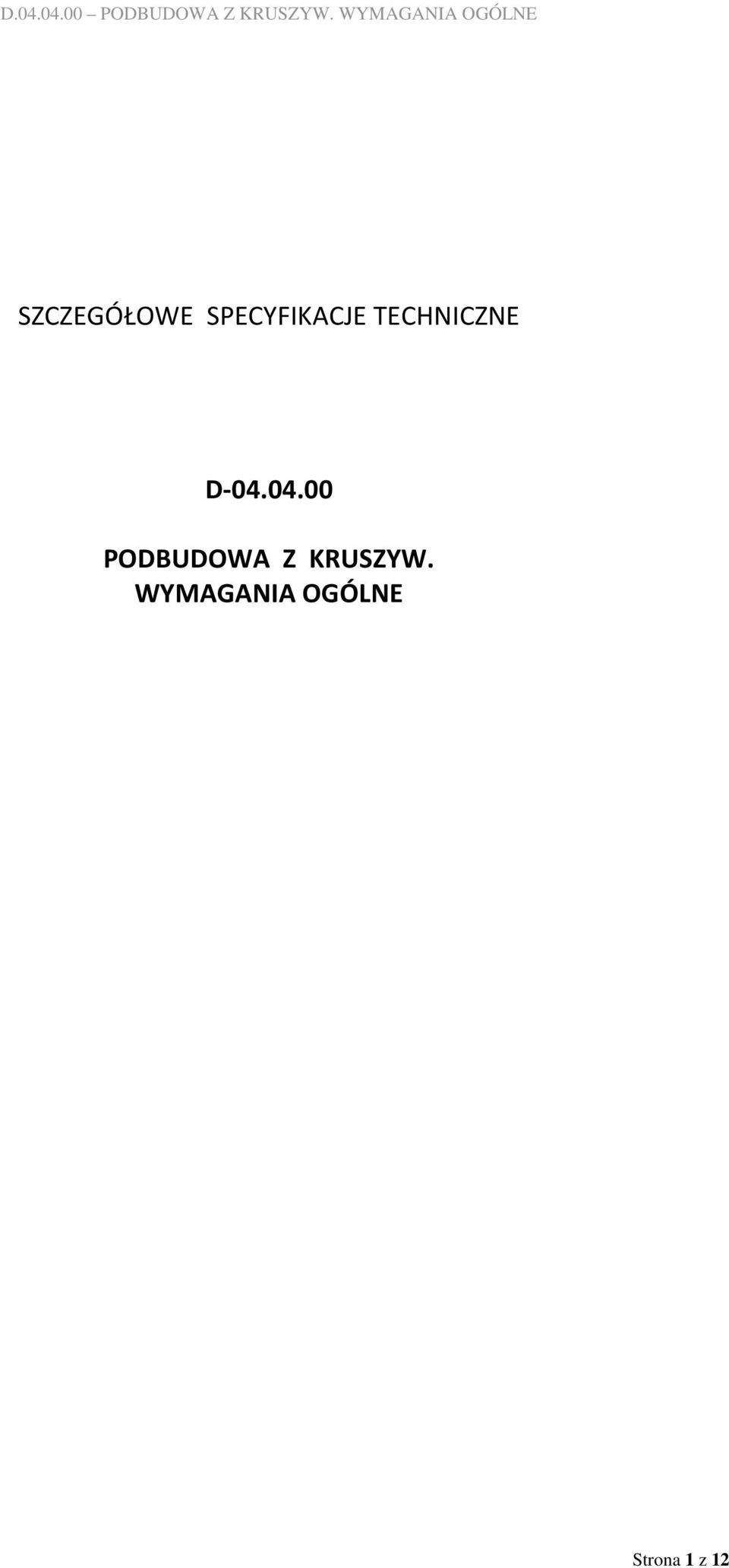 04.00 PODBUDOWA Z