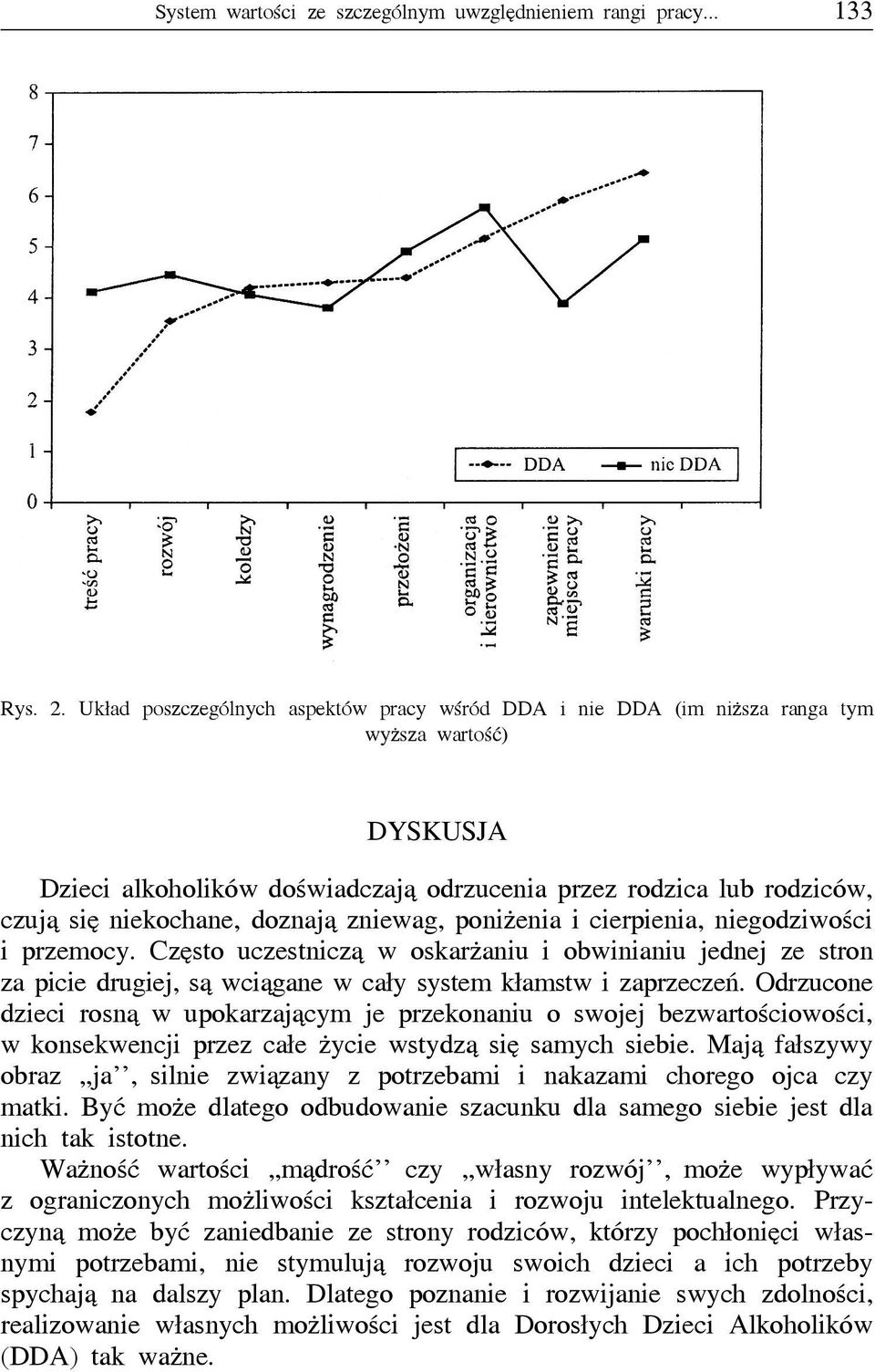 doznają zniewag, poniżenia i cierpienia, niegodziwości i przemocy. Często uczestniczą w oskarżaniu i obwinianiu jednej ze stron za picie drugiej, są wciągane w cały system kłamstw i zaprzeczeń.