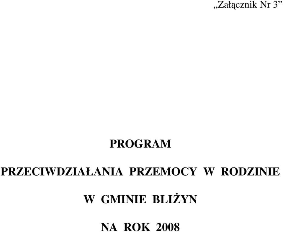 PRZECIWDZIAŁANIA