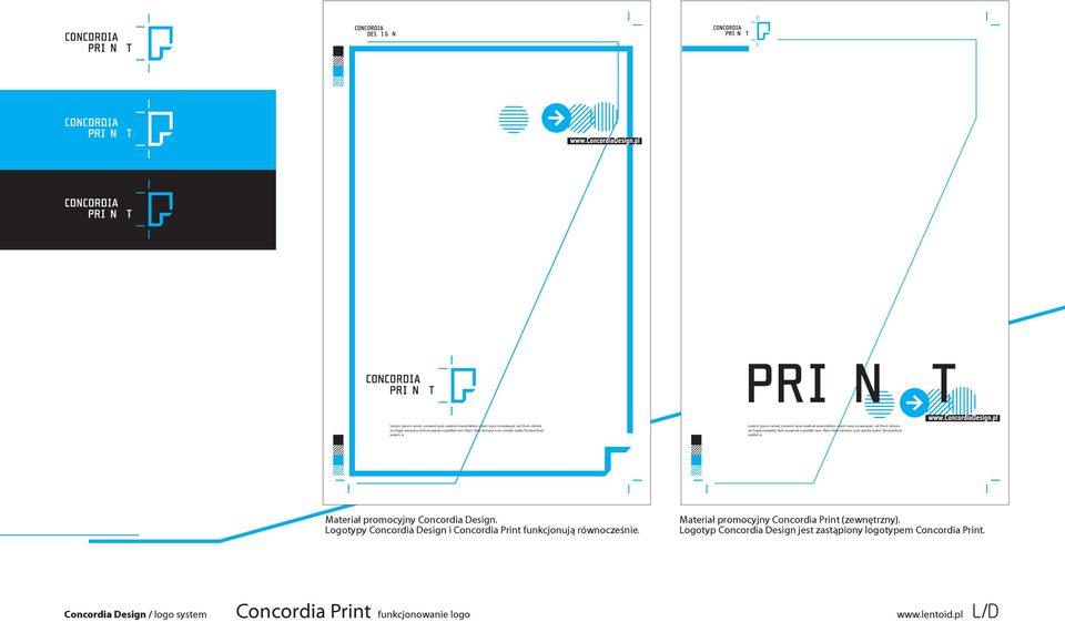 Materiał promocyjny Concordia Print (zewnętrzny).