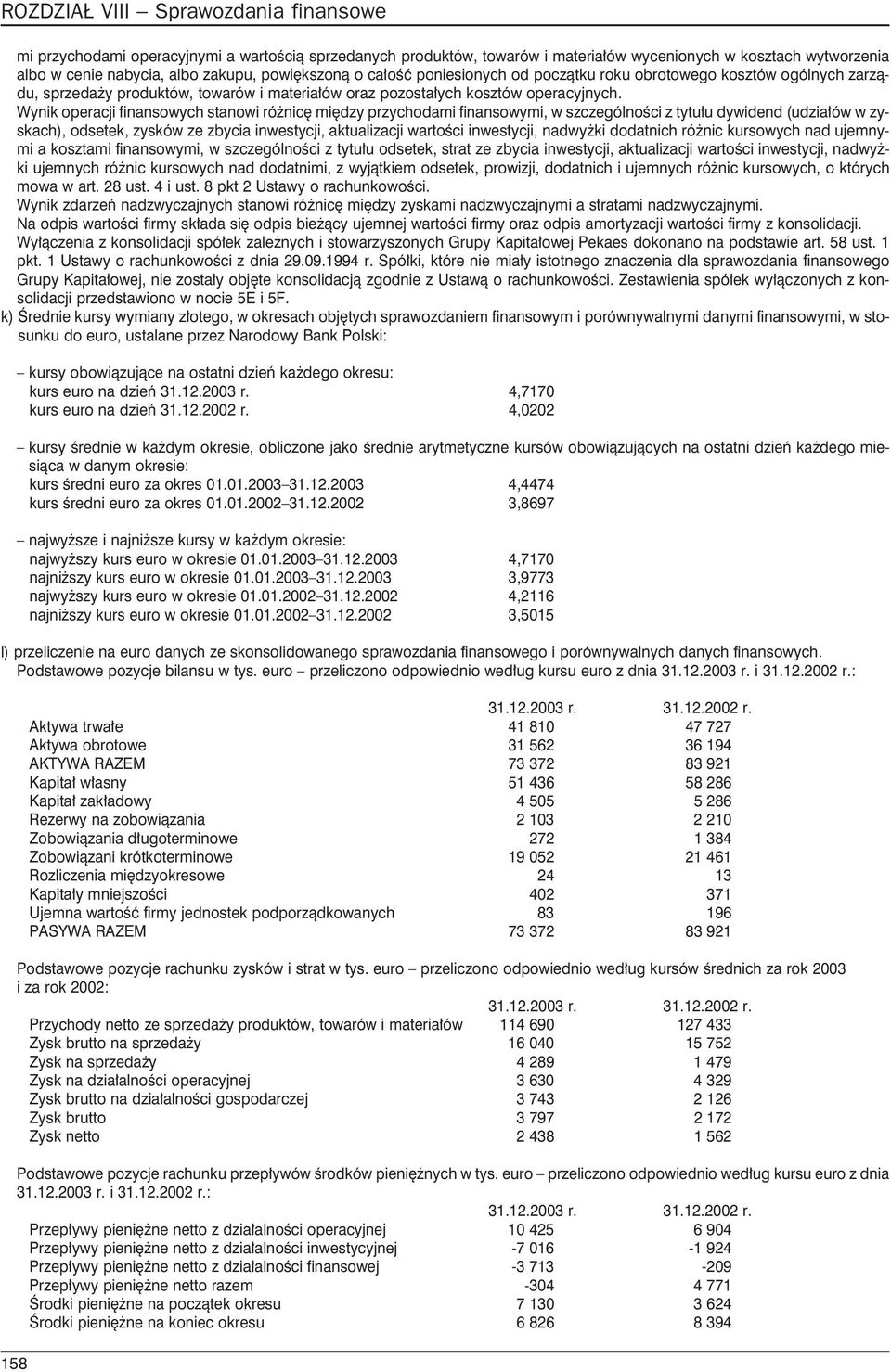 Wynik operacji finansowych stanowi ró nicê miêdzy przychodami finansowymi, w szczególnoœci z tytu³u dywidend (udzia³ów w zyskach), odsetek, zysków ze zbycia inwestycji, aktualizacji wartoœci