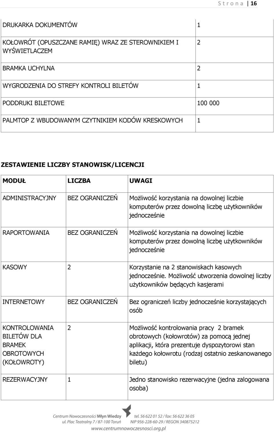 liczbę użytkowników jednocześnie RAPORTOWANIA BEZ OGRANICZEŃ Możliwość korzystania na dowolnej liczbie komputerów przez dowolną liczbę użytkowników jednocześnie KASOWY 2 Korzystanie na 2 stanowiskach