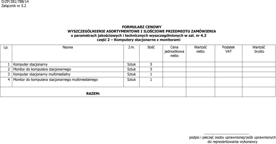 zał. nr 4.2 część 2 Komp