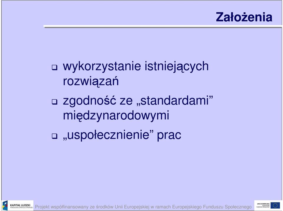 zgodność ze standardami