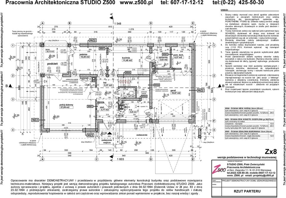 548 70 80 40 70 78 36 9 45 36 36 3 59 7 O3 36 46 56 taras,3 m podcień Ob Ob O4 h=75 330 O 6 50 O3 ostateczny wygląd komina w porozumieniu z inwestorem 56 36 388 8 s 5 T. @,0 cm 6 R.