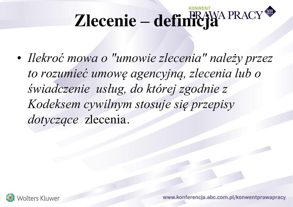 lub o świadczenie usług, do której zgodnie z