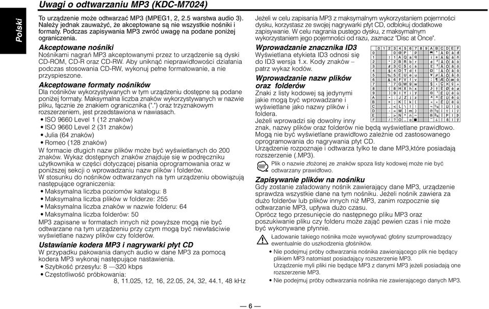 Aby uniknąć nieprawidłowości działania podczas stosowania CD-RW, wykonuj pełne formatowanie, a nie przyspieszone.