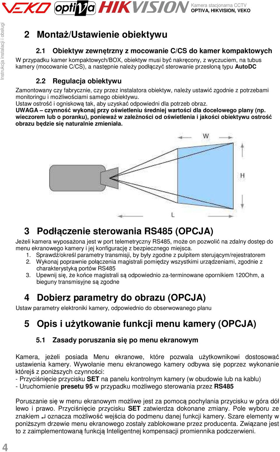 podłączyć sterowanie przesłoną typu AutoDC 2.