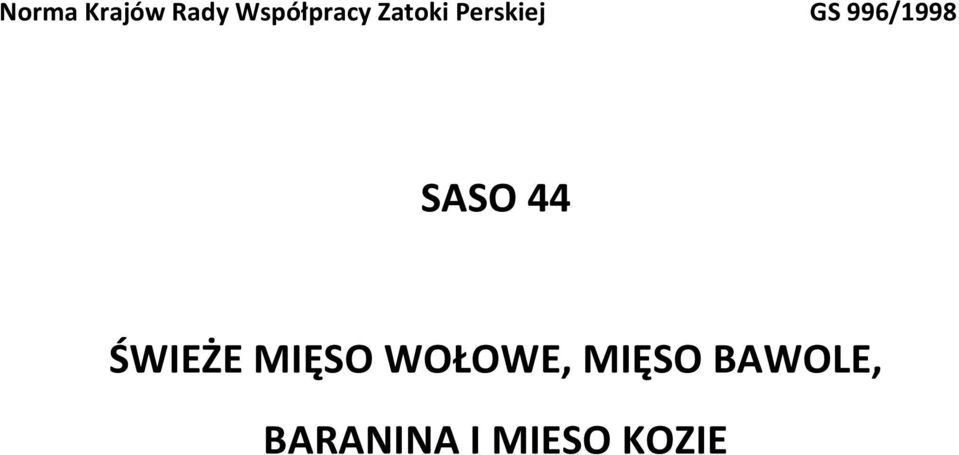 MIĘSO BAWOLE,