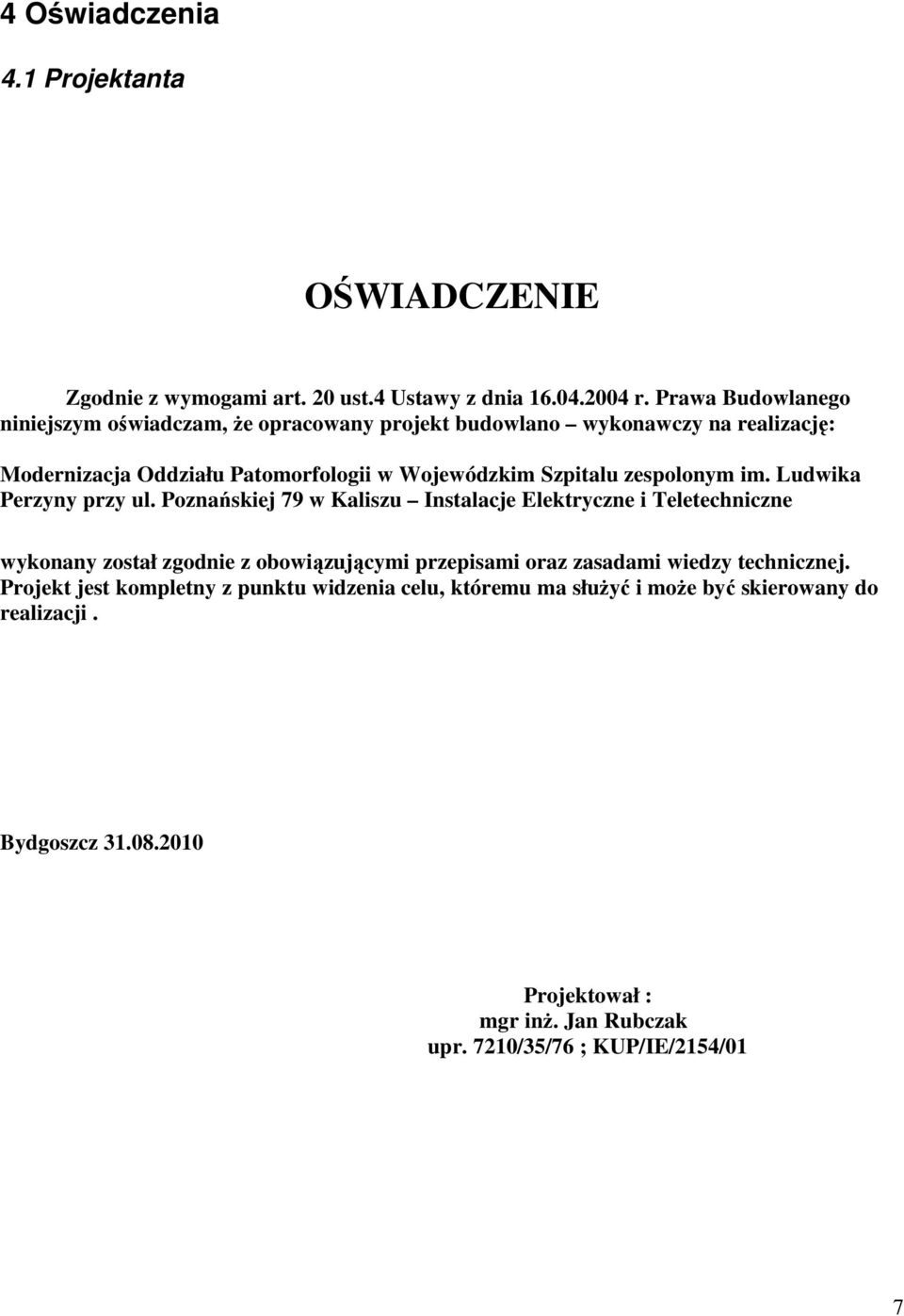 zespolonym im. Ludwika Perzyny przy ul.