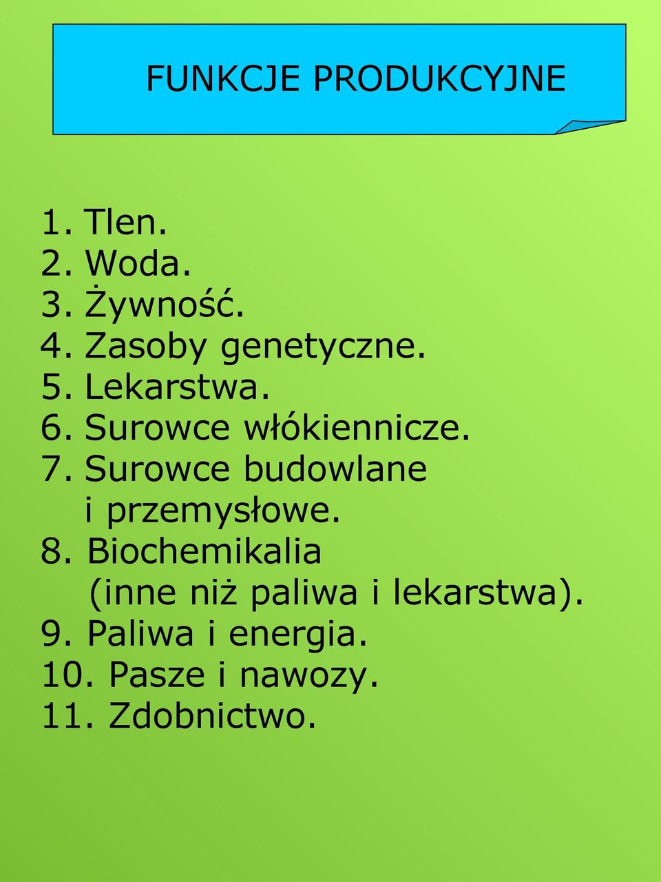 Surowce budowlane i przemysłowe. 8.