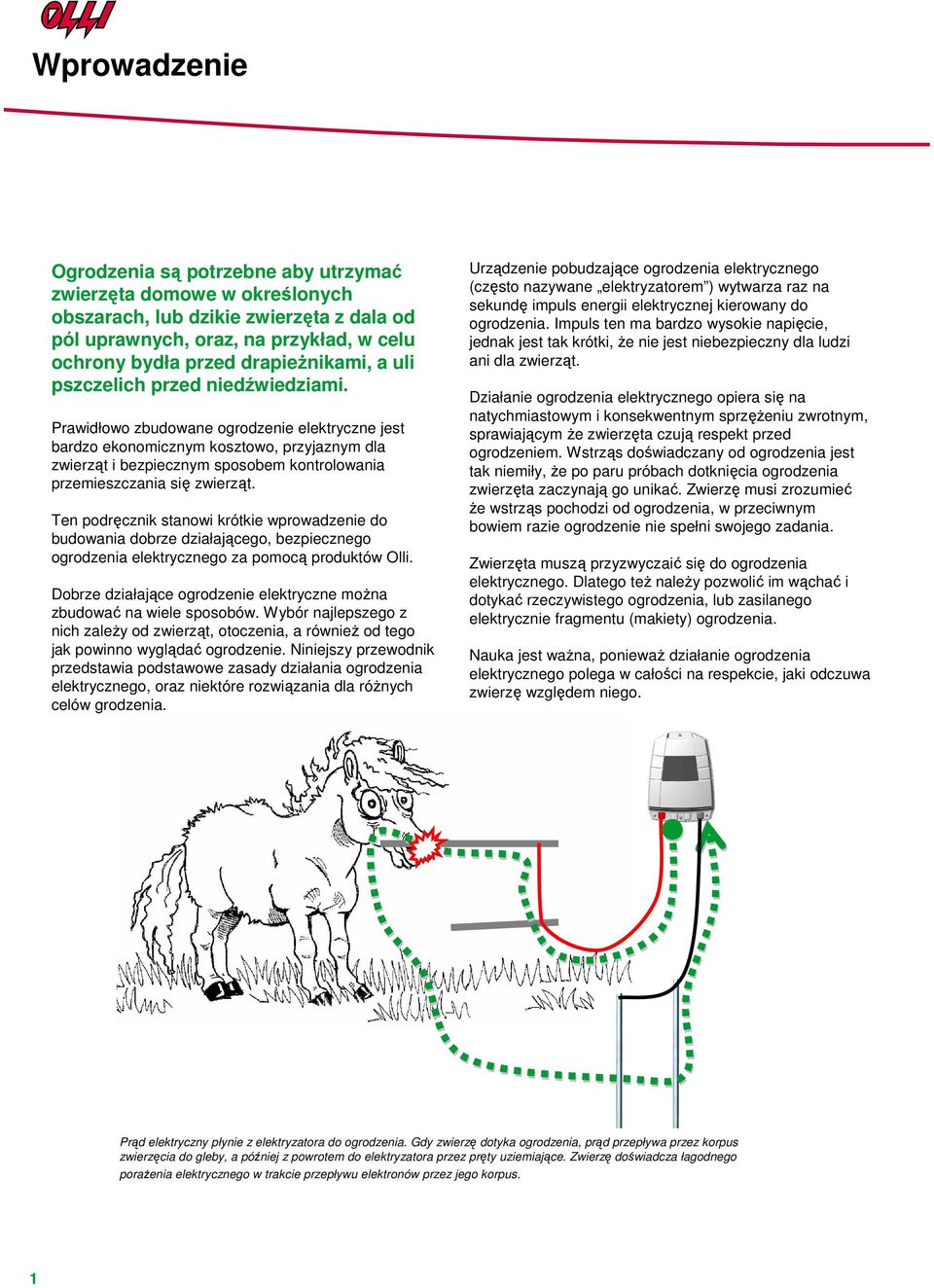 Prawidłowo zbudowane ogrodzenie elektryczne jest bardzo ekonomicznym kosztowo, przyjaznym dla zwierząt i bezpiecznym sposobem kontrolowania przemieszczania się zwierząt.