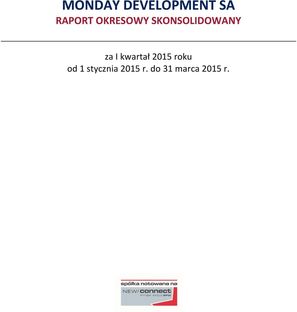 kwartał 2015 roku od 1