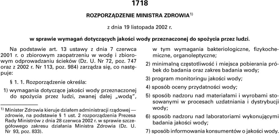 3, poz. 984) zarzàdza si, co nast puje: 1.