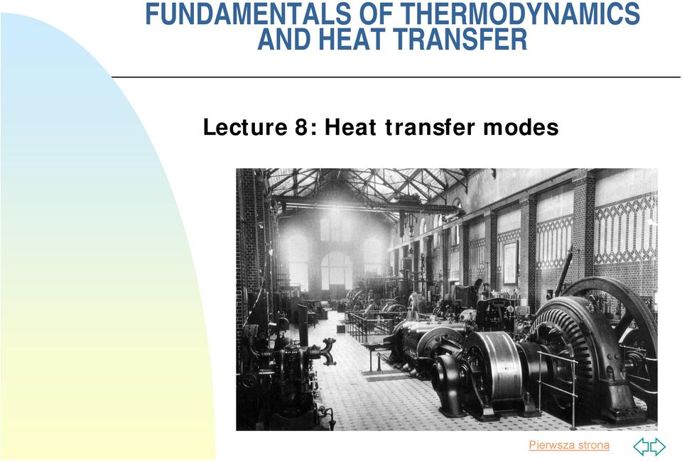 TRANSFER Lecture 8: