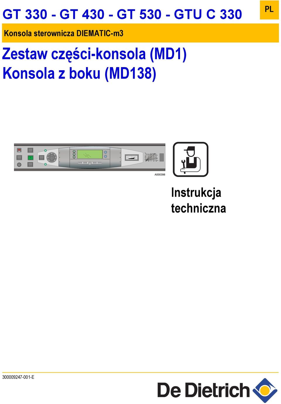 części-konsola (MD1) Konsola z boku