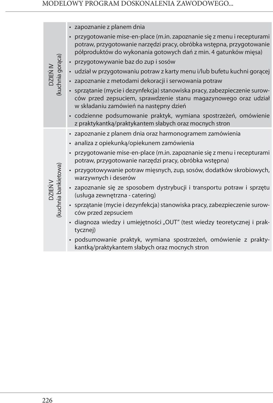 4 gatunków mięsa) przygotowywanie baz zup i sosów udział w przygotowaniu potraw z karty menu i/lub bufetu kuchni gorącej CZŁOWIEK - NAJLEPSZA INWESTYCJA!