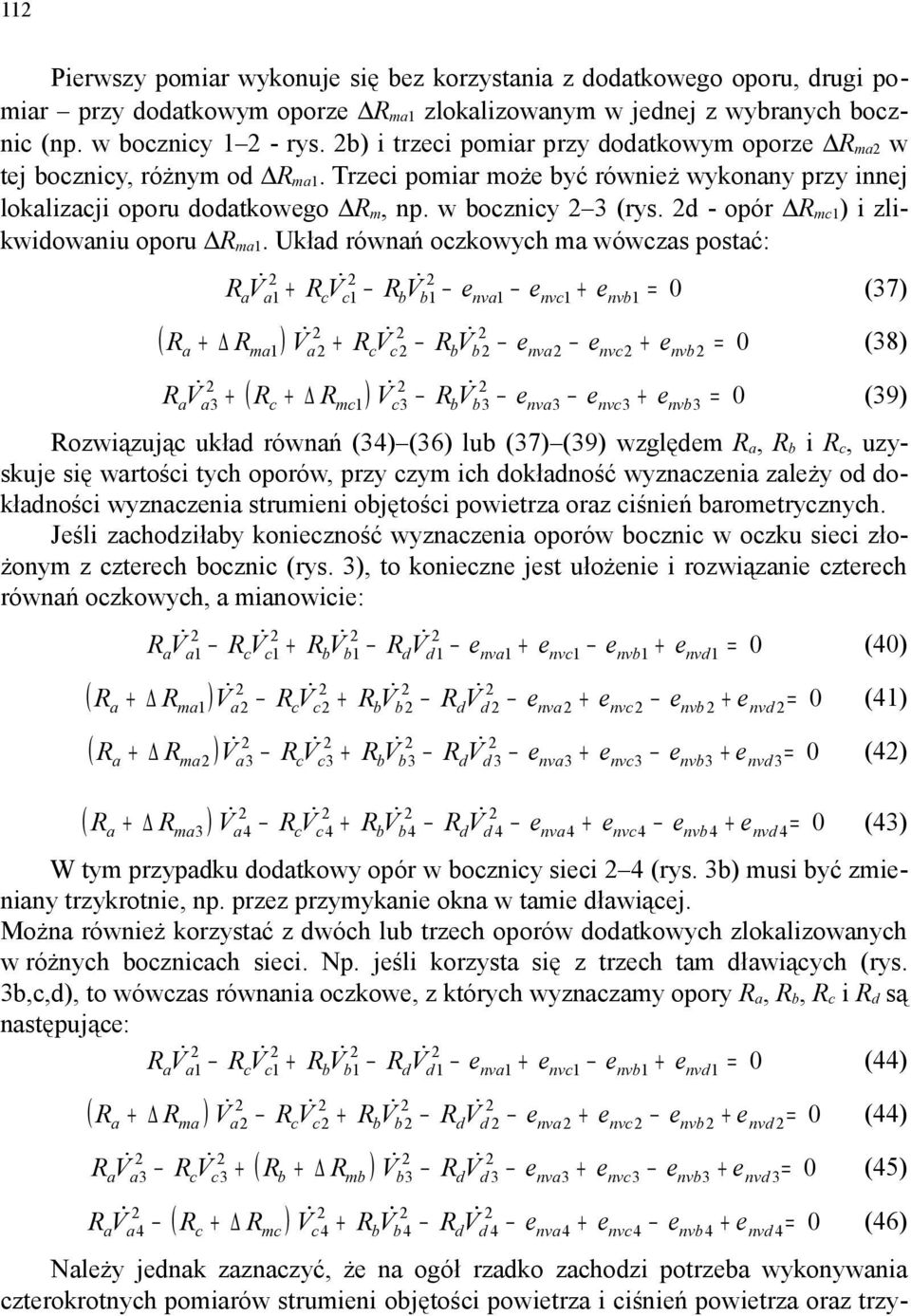 d - opór R mc1 ) zlkwdowanu oporu R ma1.